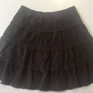 Girls Cato corduroy tiered skirt size medium 8/10